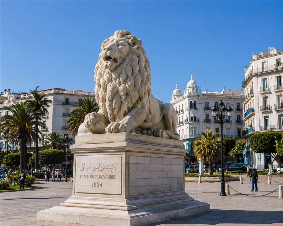 Lion d'Oran — Barreau d'Oran, Algérie